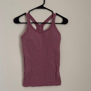 lululemon athletica Ribbed Tank Top - Mauve